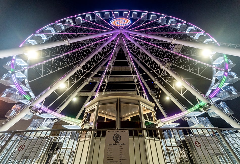 10 Novembre 2018: Inaugurazione Ruota panoramica all’Antico Porto di Genova